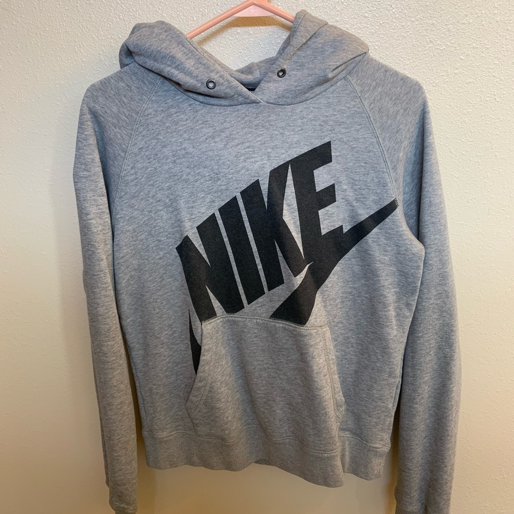Nike grey hoodie. Size small